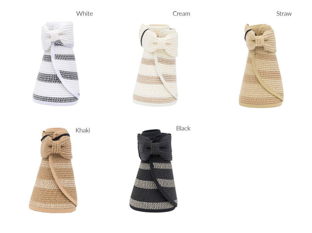 Marled Roll Up Visors