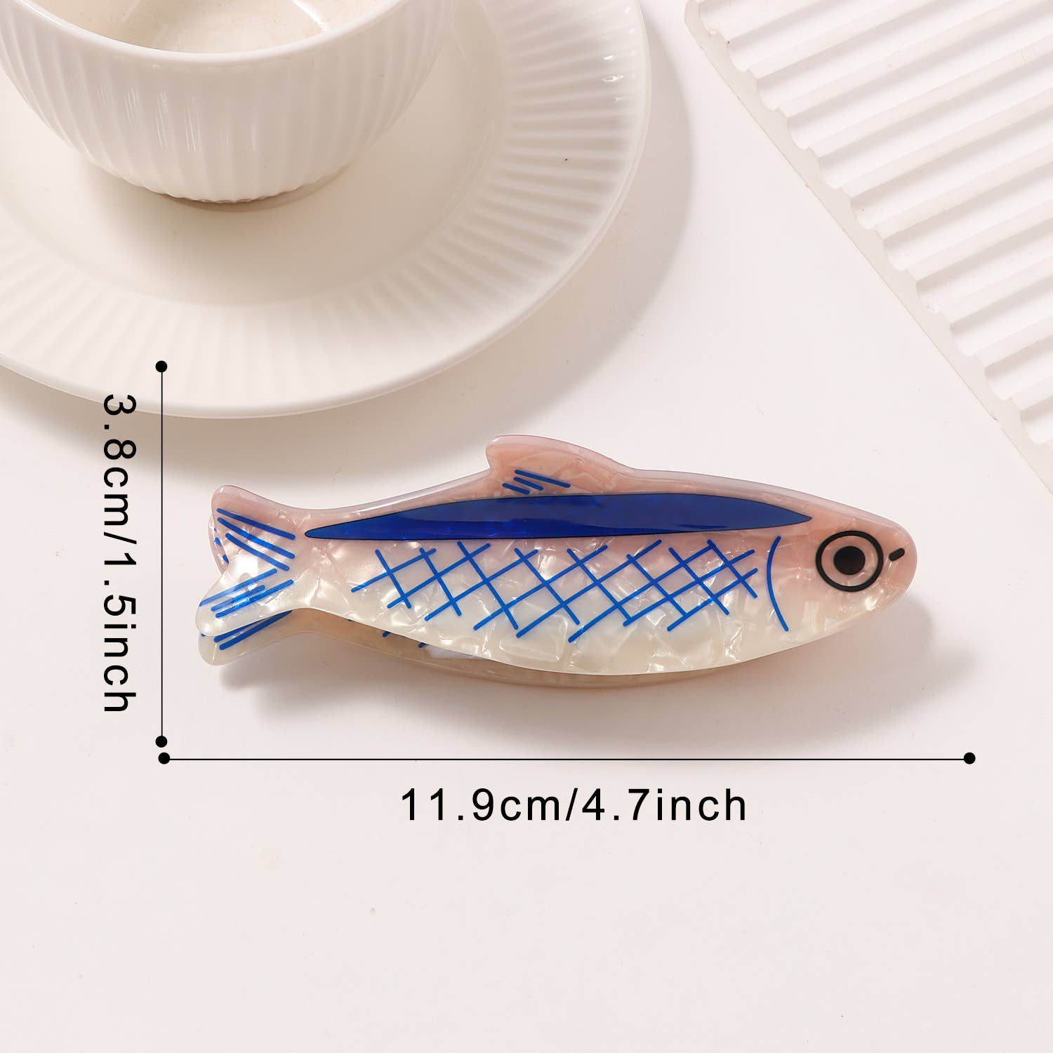 Marine Animal Series Tropical Fish & Shark Hair Claw Clips