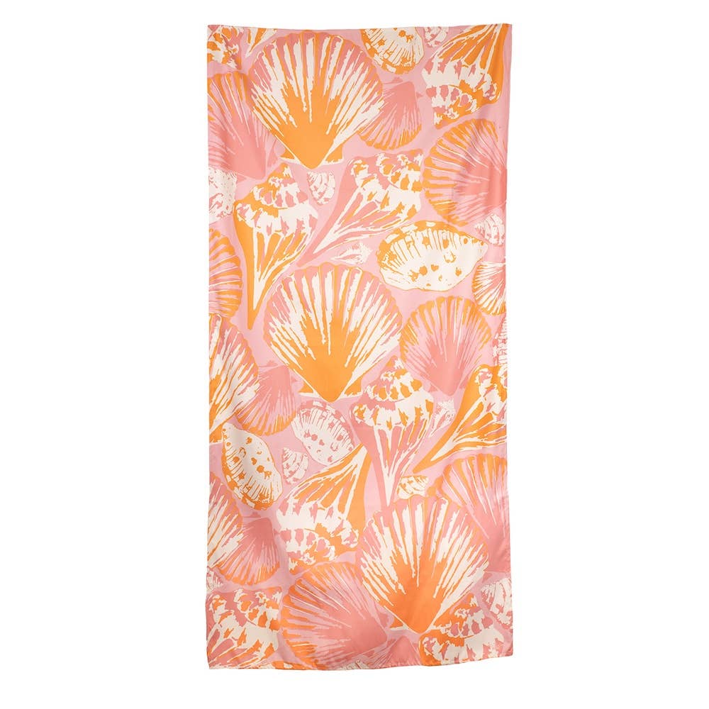 Sanibel Beach Towel   Pink/Apricot/Blossom   34x70