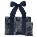 Case-Mate Navy Bandana Bow Jelly Tote Bag