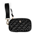 Keychain Wristlet Wallet Black