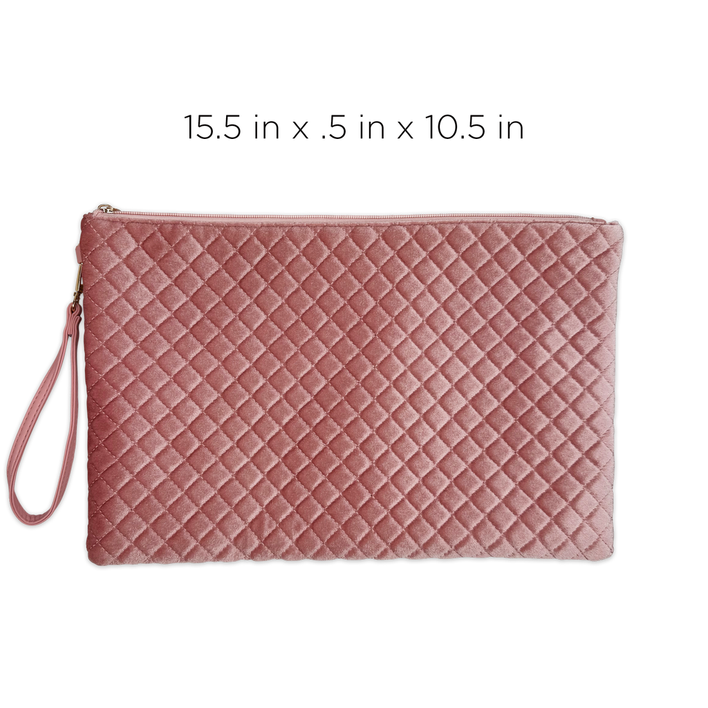 Signature VIP Duffel - Blush Velvet