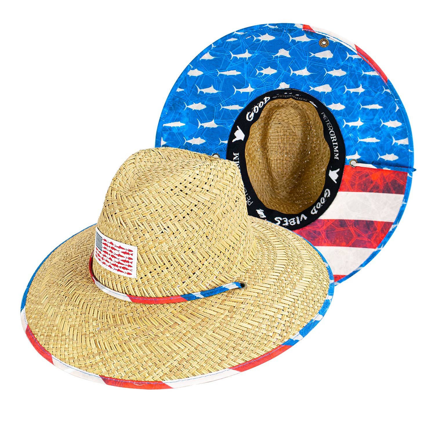 Loyalist Straw Lifeguard Hat