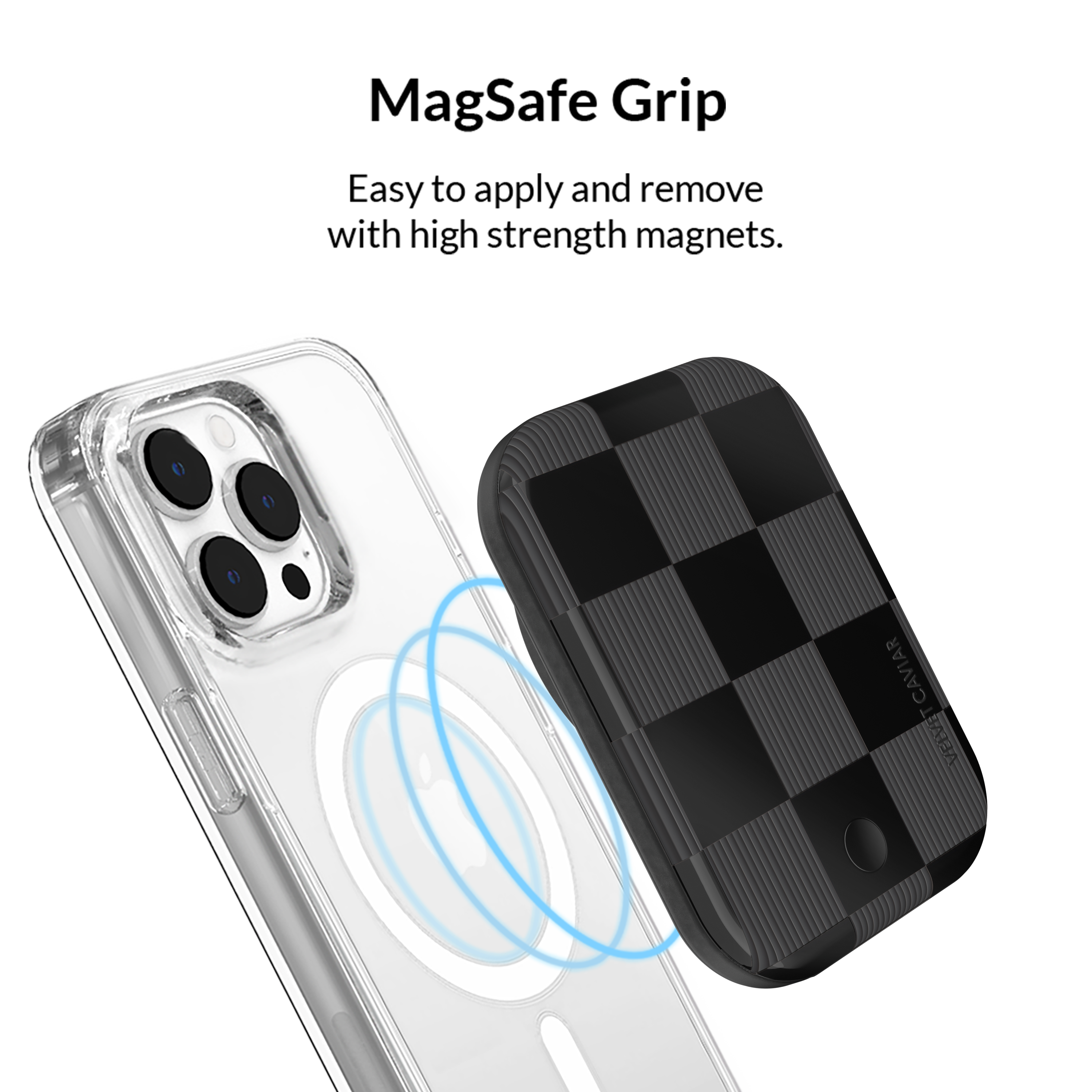 Wireless Phone Charger - Noir Vibe Checker