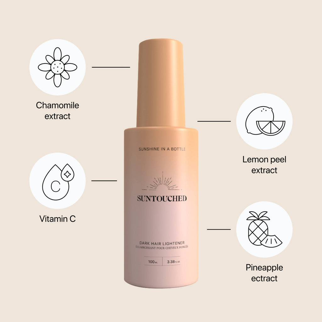 Hair Lightener for Dark Hair