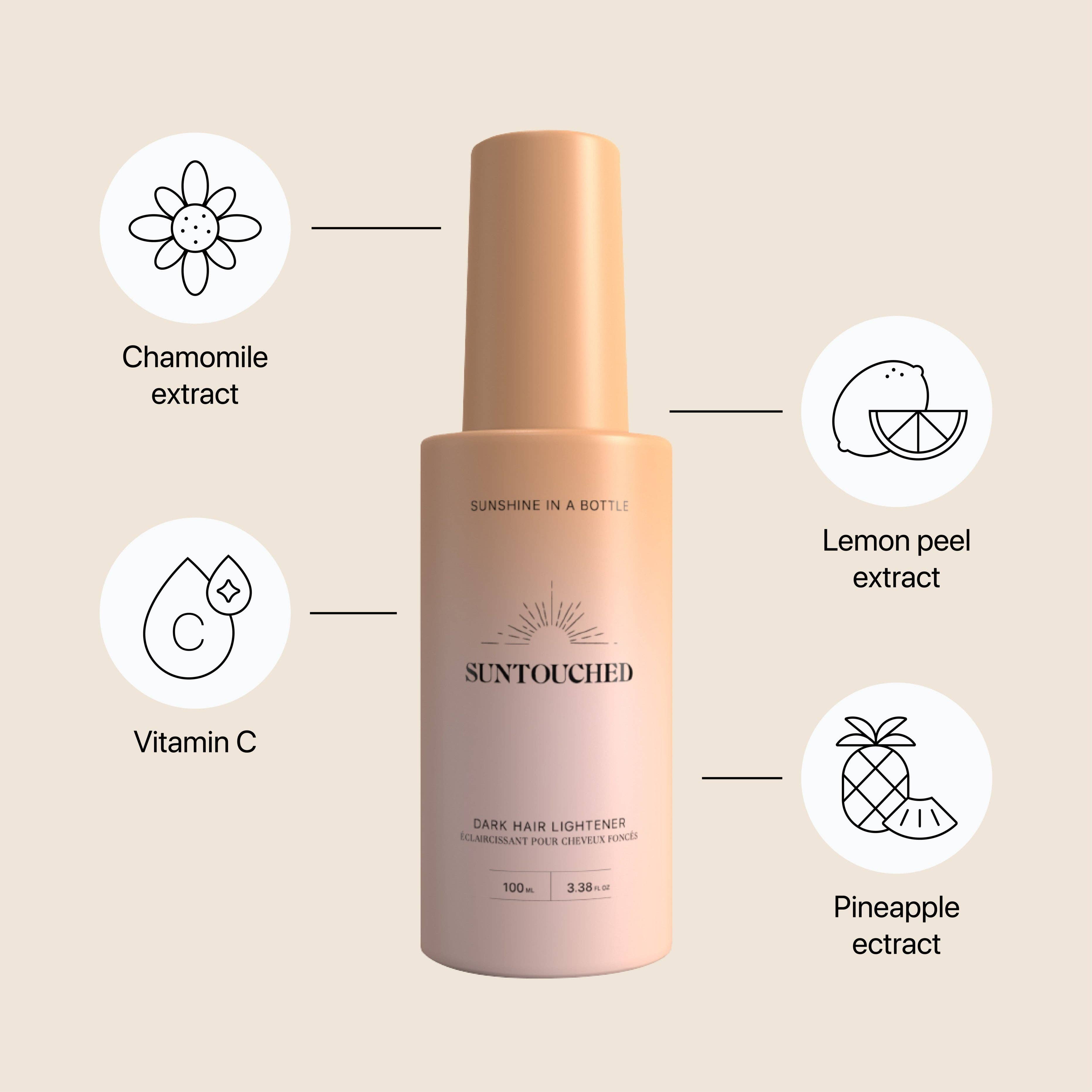 Hair Lightener for Dark Hair