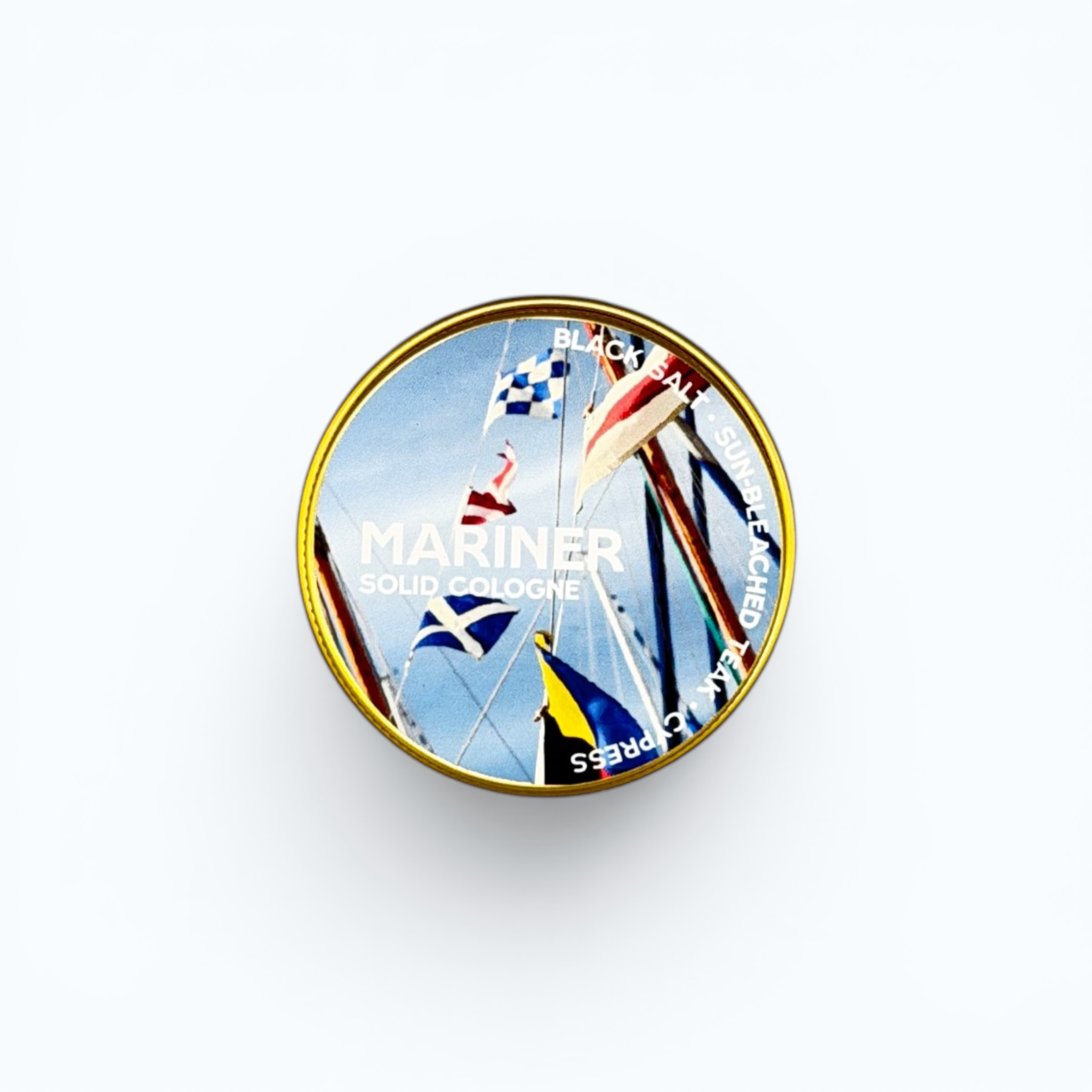 MARINER Solid Cologne • Salt, Sun-Bleached Teak & Cypress