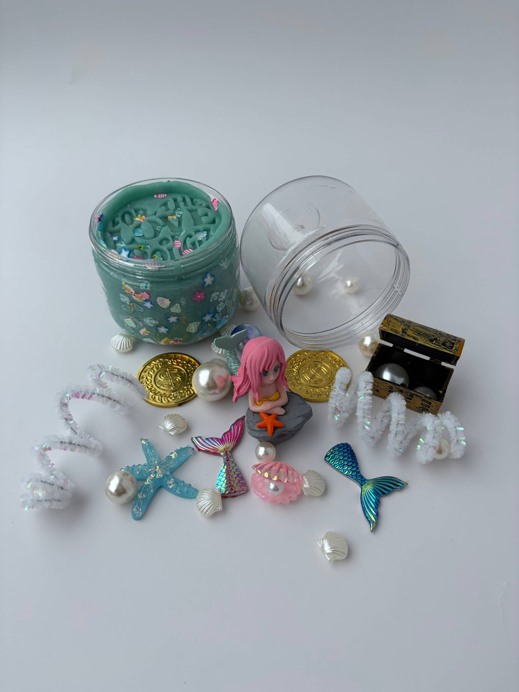 Mermaid Sensory Dough Double Jar