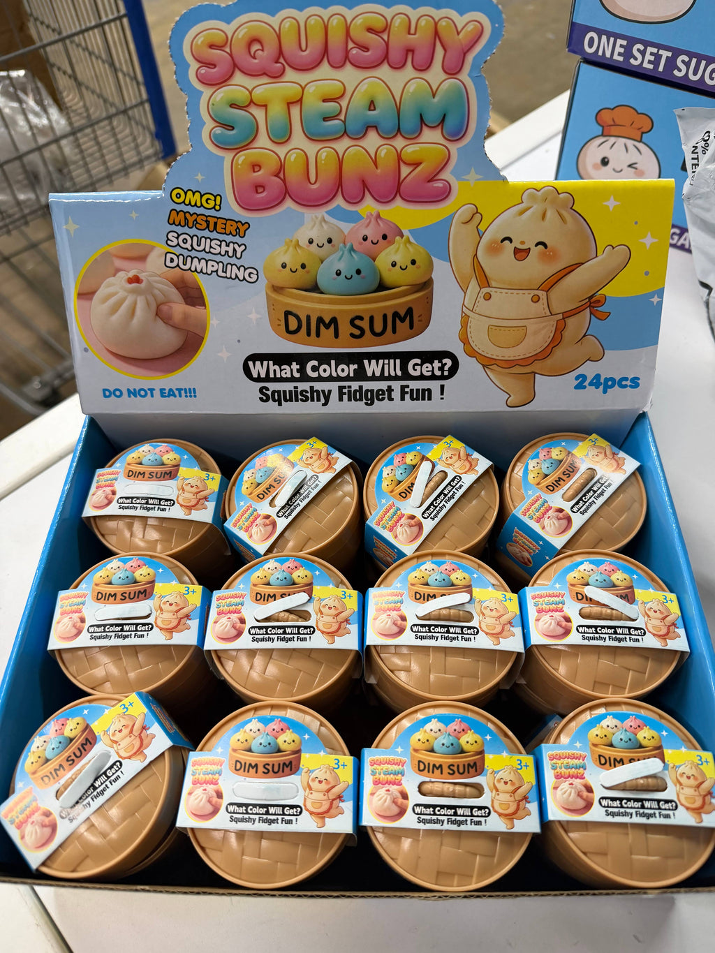 Mini Mystery Squishy Steam Bun Surprise – Color Slow Rise