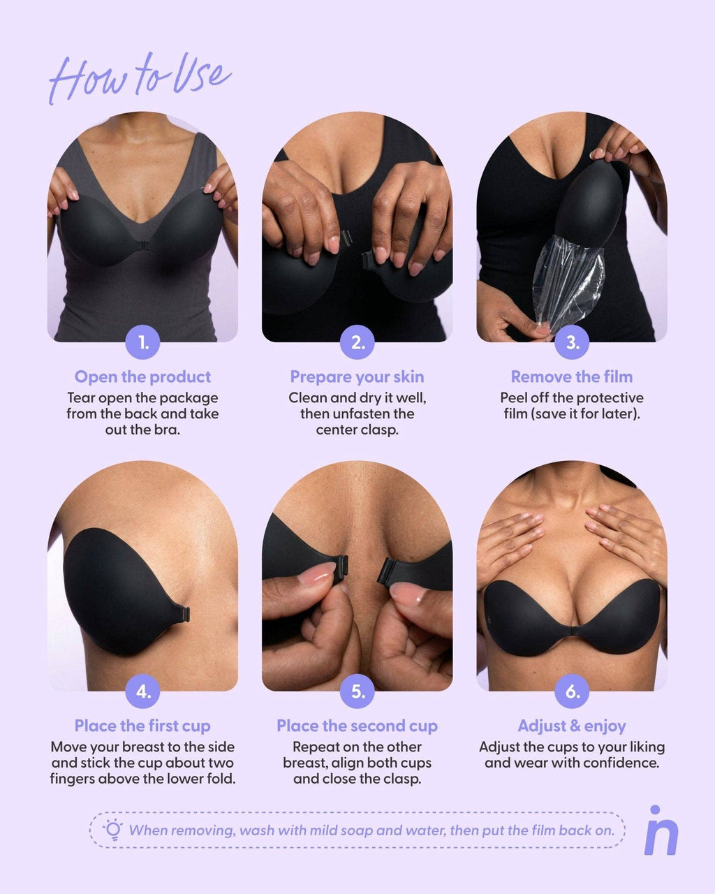 Strapless Adhesive Bra, Keep Me Close - Nipskin®