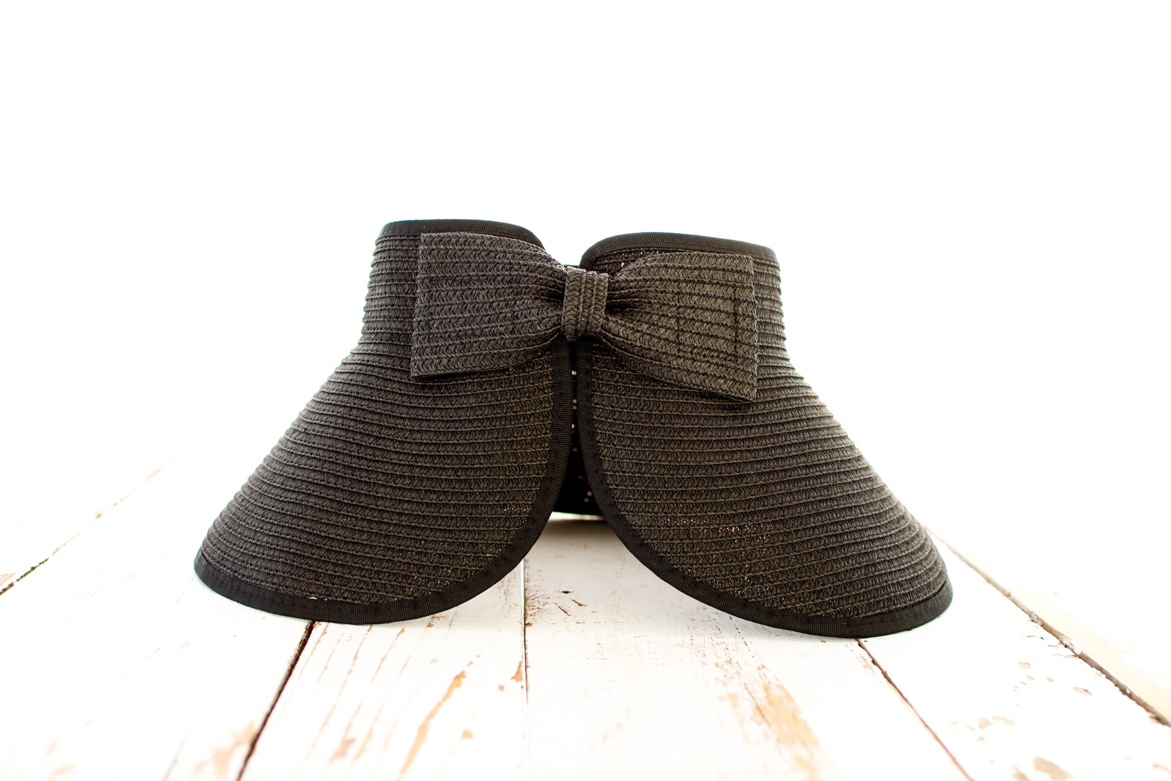 Foldable Wide Brim Bow Visor