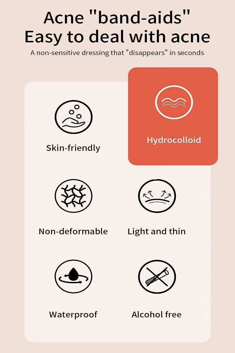 ,....1028 The Original Hydrocolloid Acne Pimple Patch  SI-27832