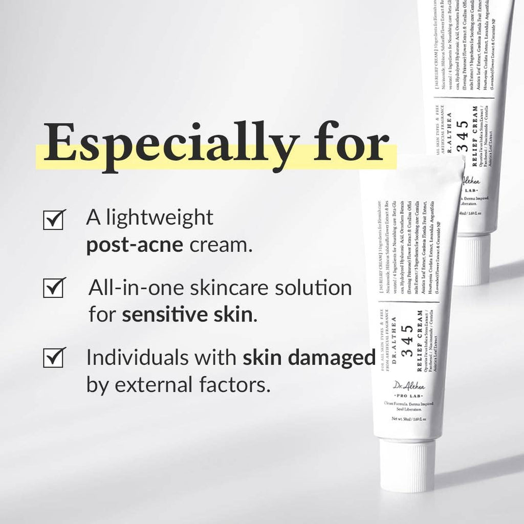DR ALTHEA 345 Relief Face Cream Acne
