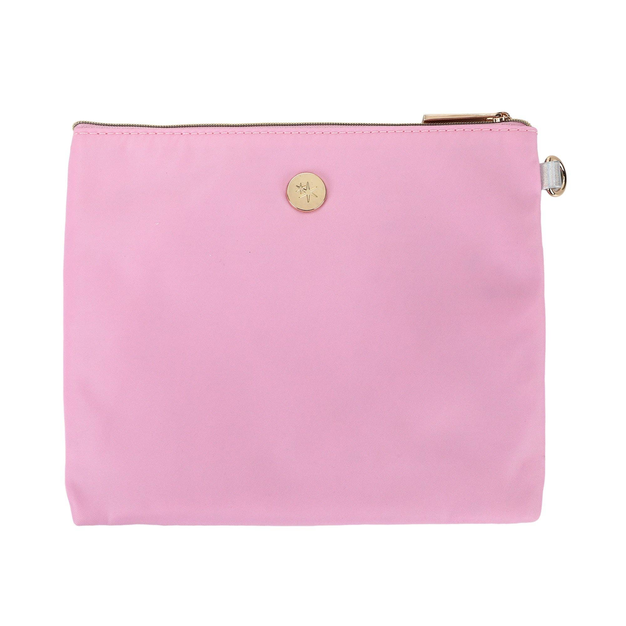 "Taylor" Quilted Hearts Confetti Pencil Pouch