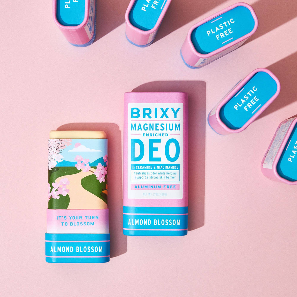Magnesium Enriched Deodorant | Aluminum Free | Almond