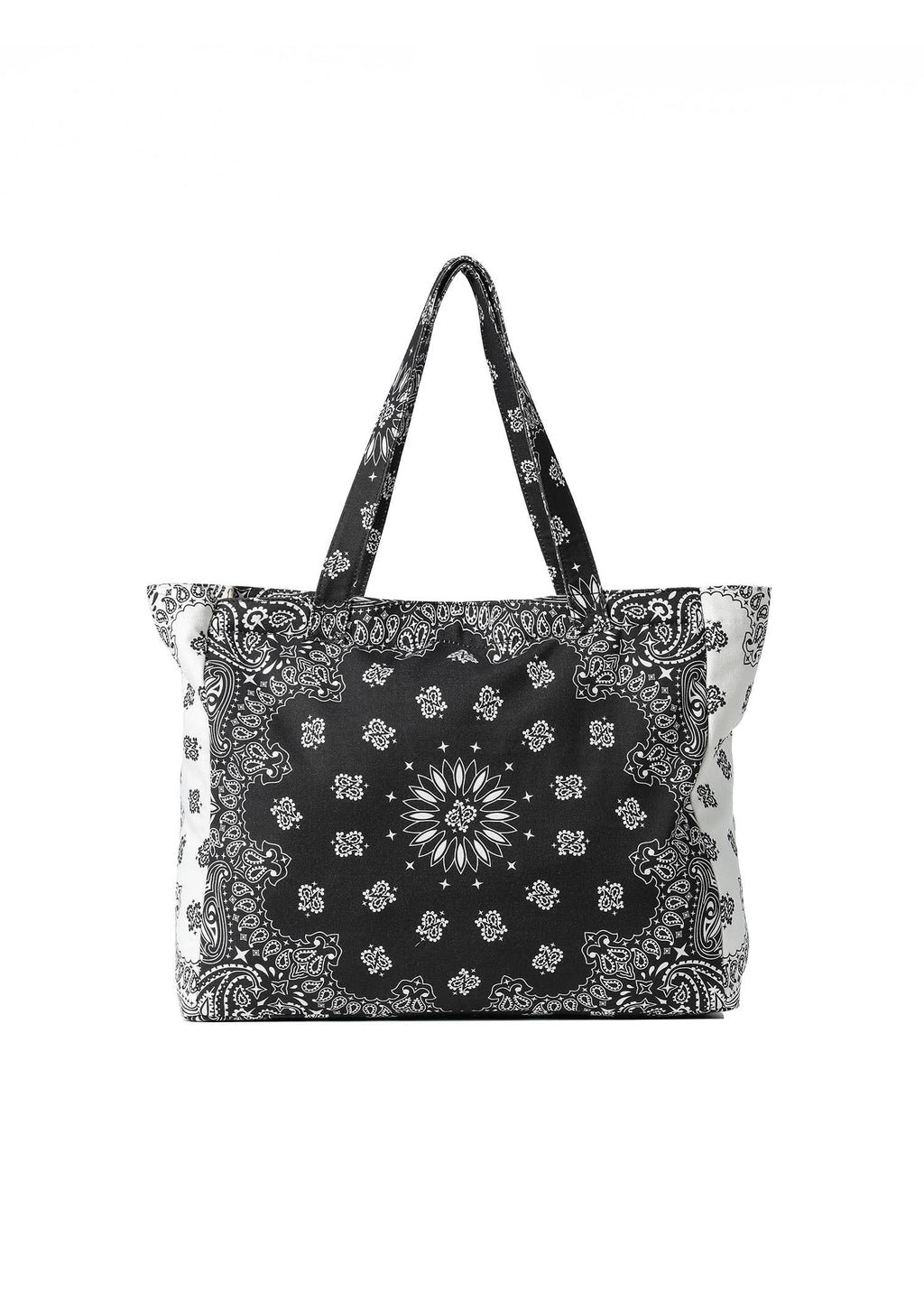 Bandana Print Canvas Tote