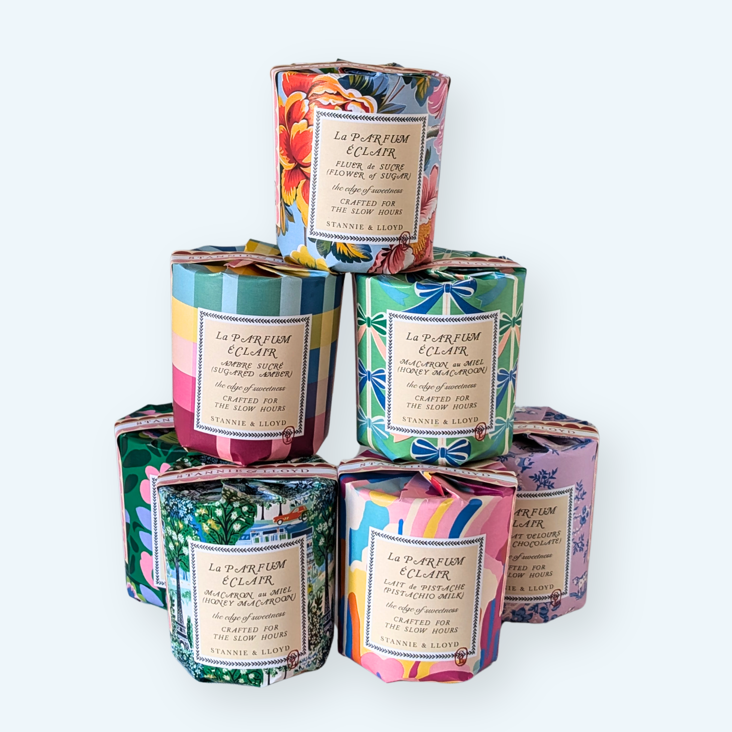 Gift Wrap Candle - Maude (Green Floral)