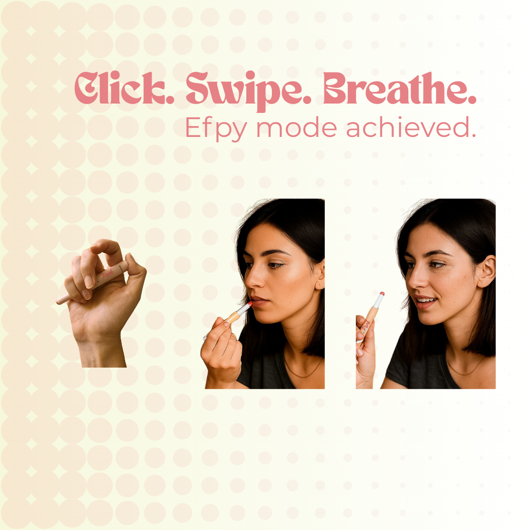 Efpy Perk micro-dose lip balm | Natural freshness & focus