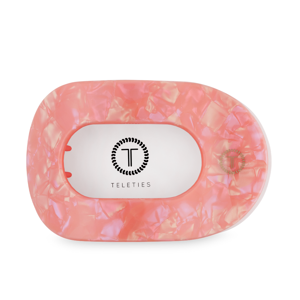 Flat Round Hair Clip | Large | Dreamsicle