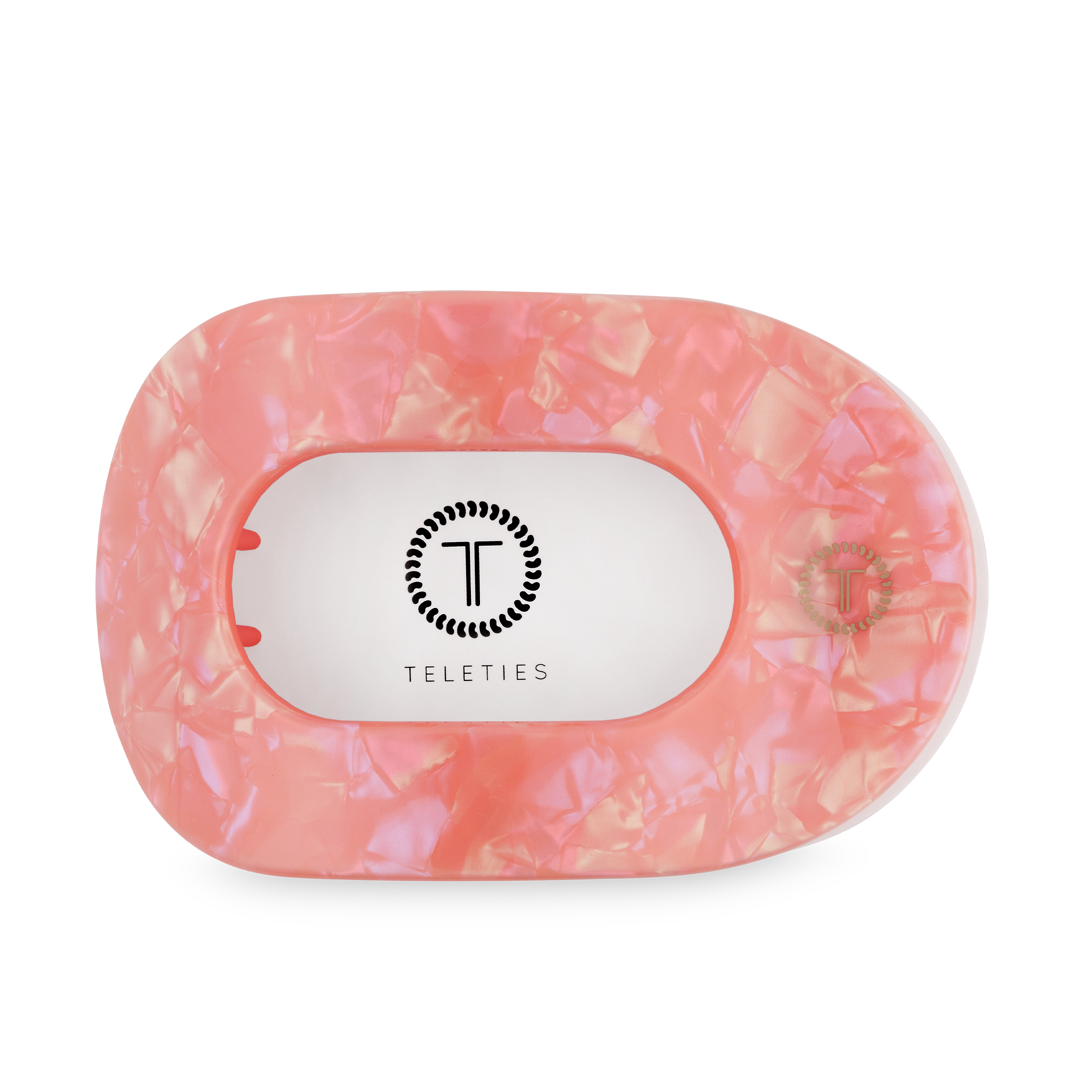 Flat Round Hair Clip | Large | Dreamsicle