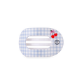 Flat Round Hair Clip | Small | Basket of Cherries
