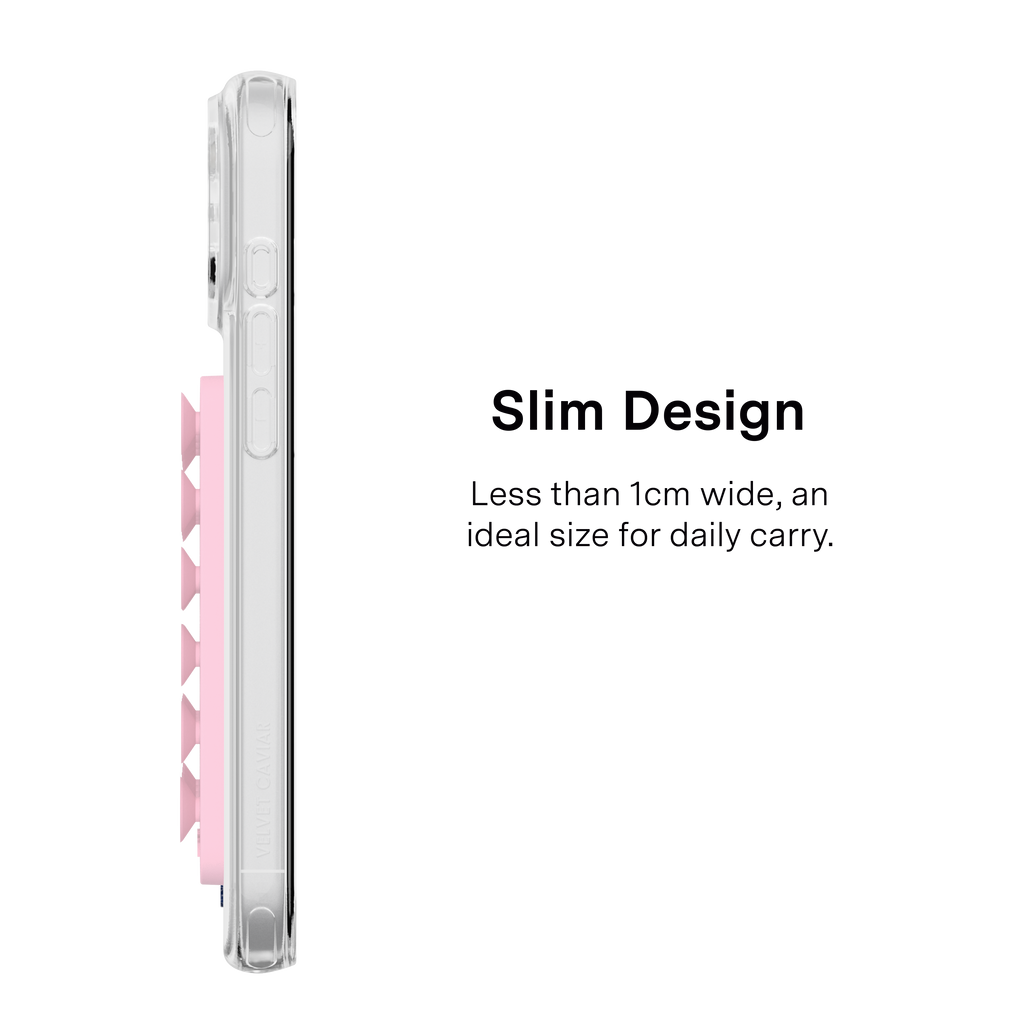 Magnetic Suction Phone Mount- Strawberry Milk