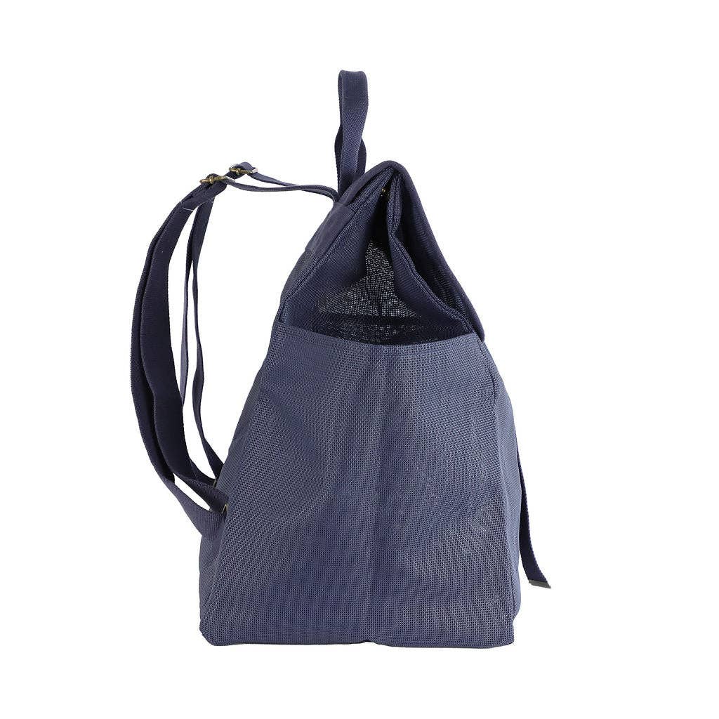 Beach Hauler™ Mesh Backpack - Deep Sea