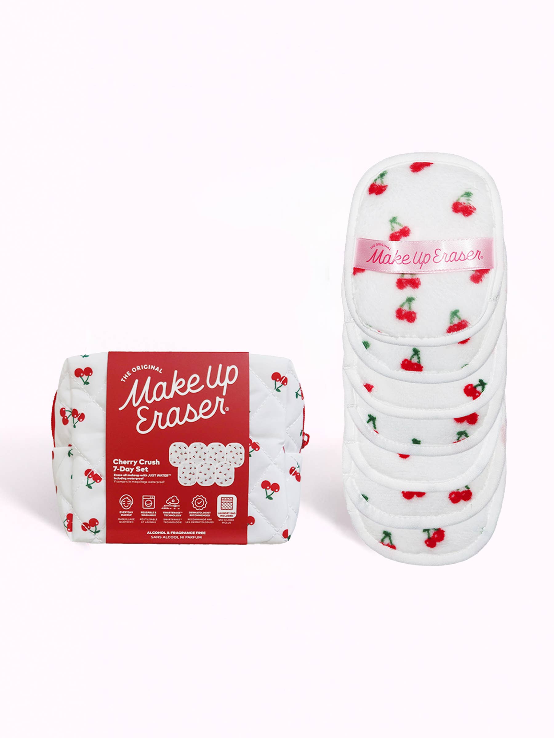 Cherry Crush 7-Day Set & Makeup Bag Gift Set