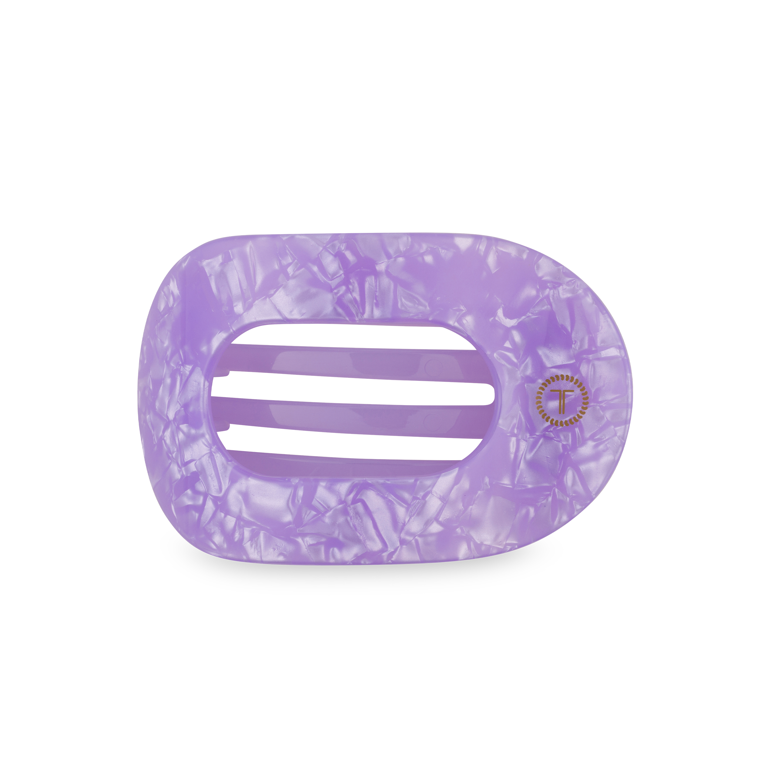 Flat Round Hair Clip | Medium | Lavender Mist
