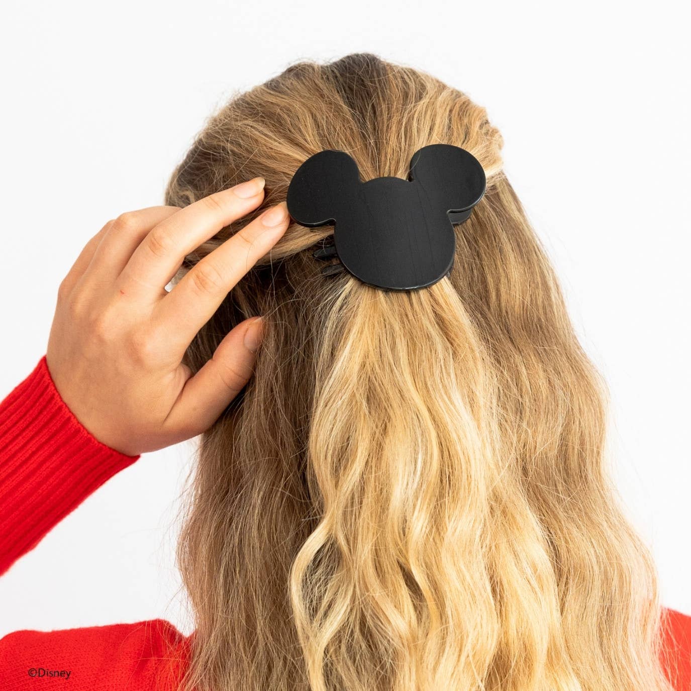 Disney: Mickey Mouse Shaped | Small |  Flat Hair Clip