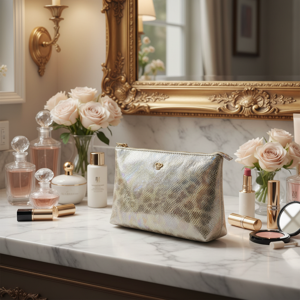 Everyday Sleek Glimmer Leopard- PurseN