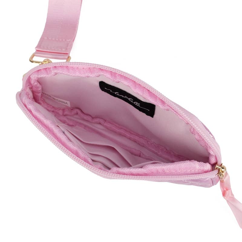 Keychain Wristlet Wallet Large Ice Pink