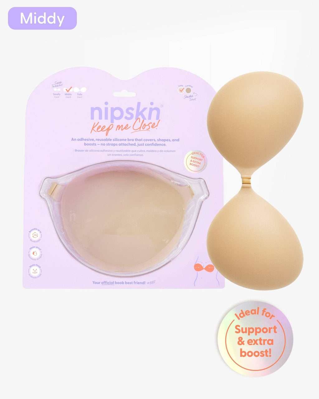 Strapless Adhesive Bra, Keep Me Close - Nipskin®