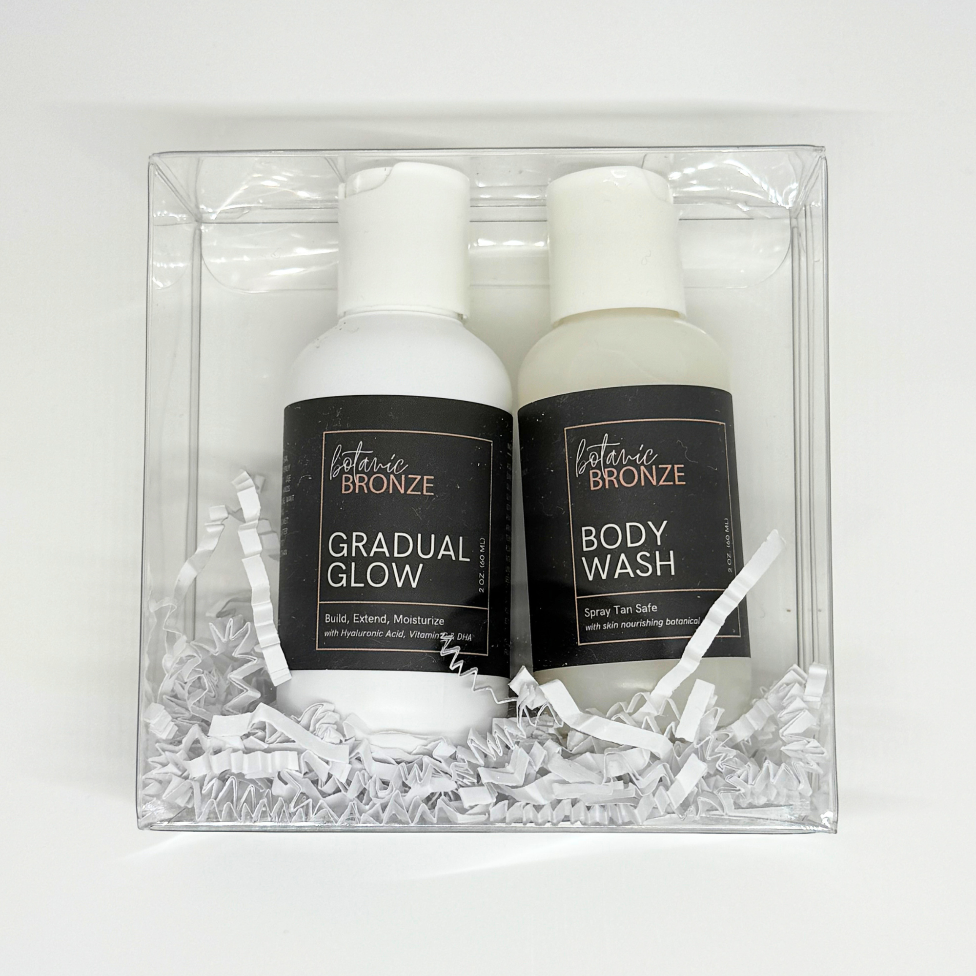 Botanic Bronze Gradual Glow + Body Wash Mini's Duo