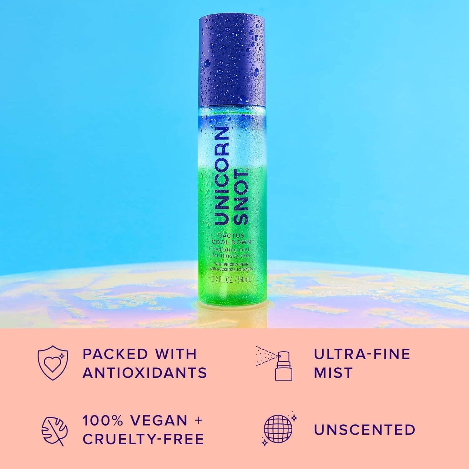 Cactus Cool Down Mist | Hydrating Face Spray | Facial Spray