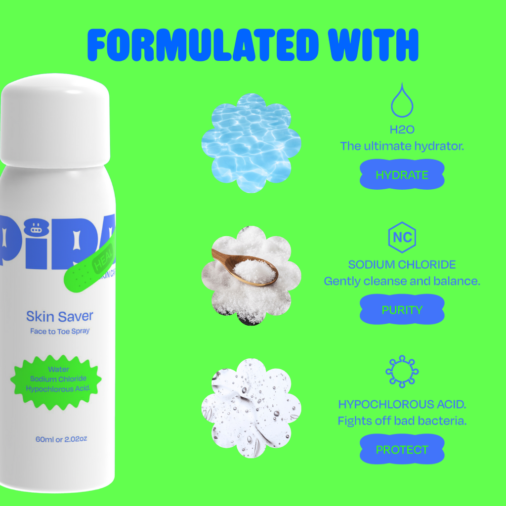 Pipa Skin Saver Hypochlorous Acid Face and Body Spray