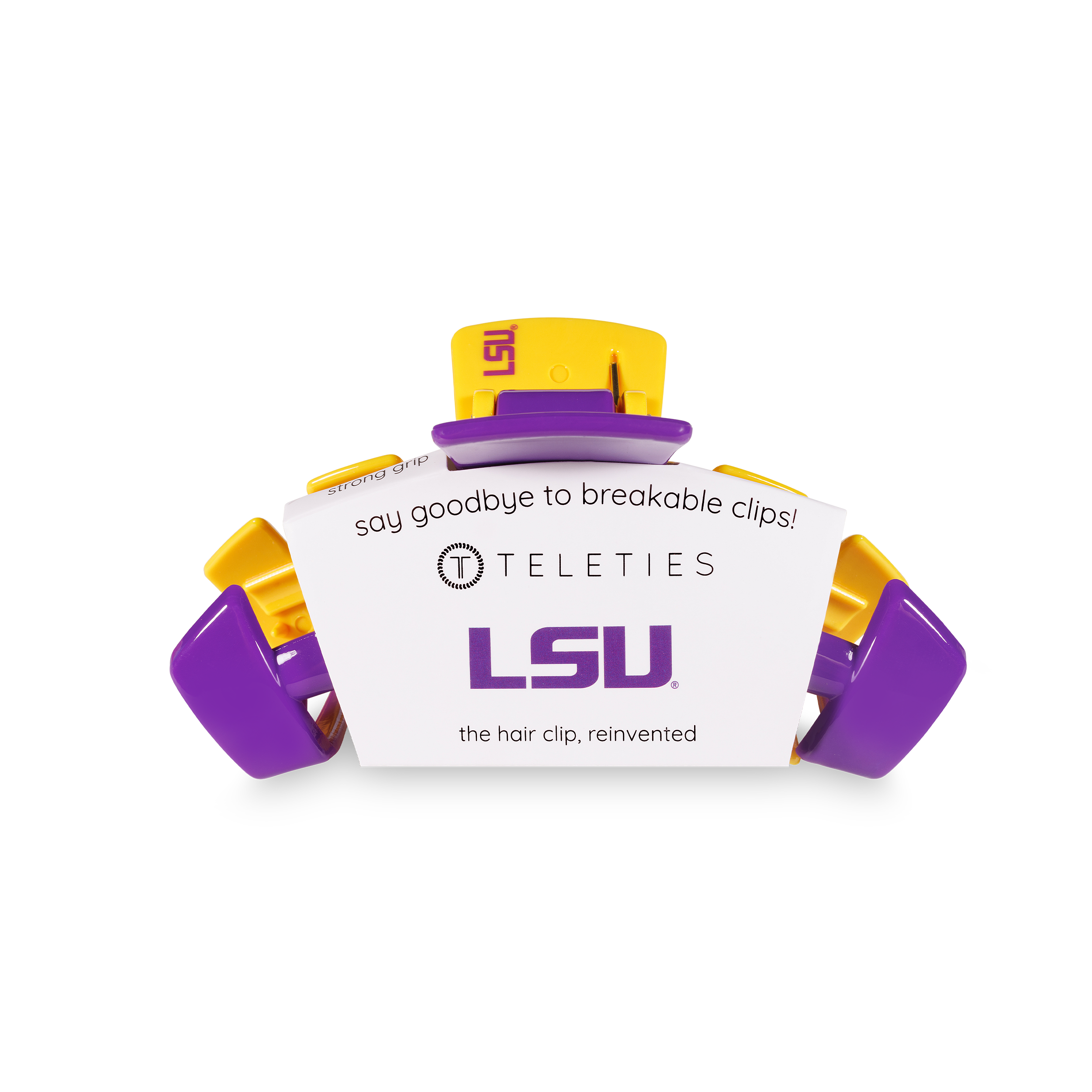 Classic College Hair Clip | Medium | LSU