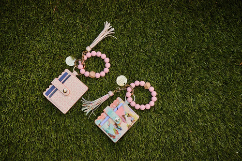 Brooks Avenue Keychain Wristlet Wallet