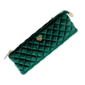 Sleek Stash Go-To-Case Emerald Velvet - PurseN