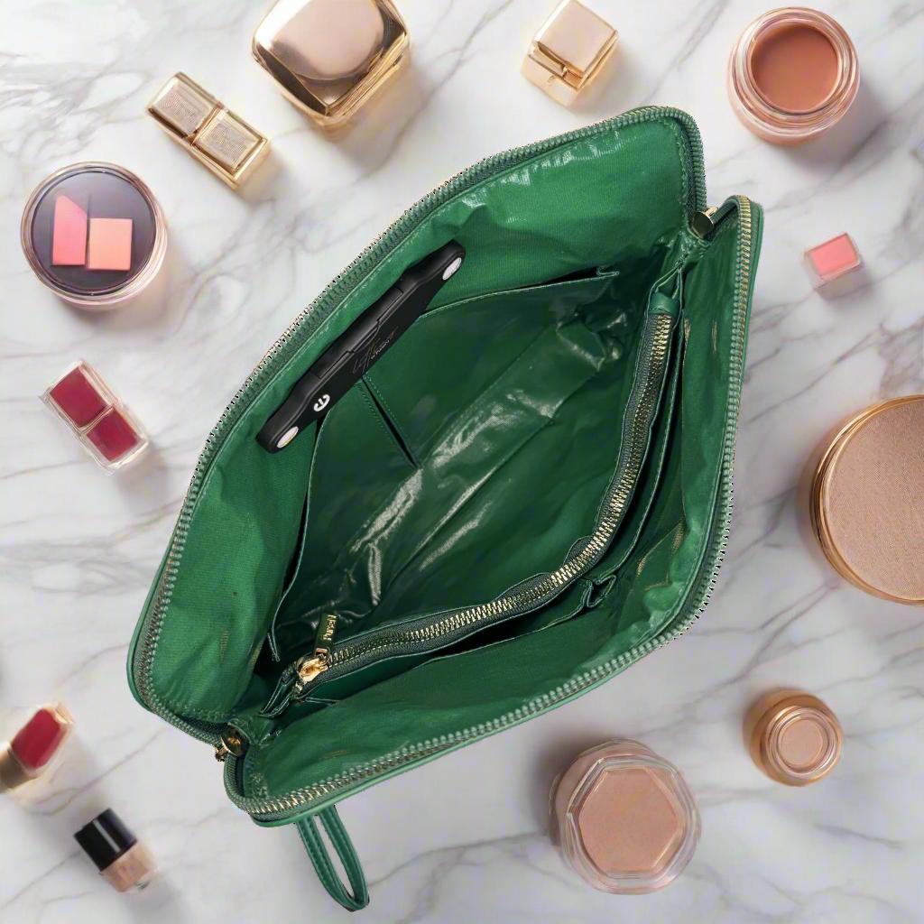 Litt Makeup Case - Emerald Velvet