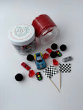 Race Car Sensory Dough Mini Jar