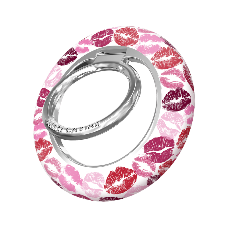 Magnetic Phone Ring & Stand - Kiss Me