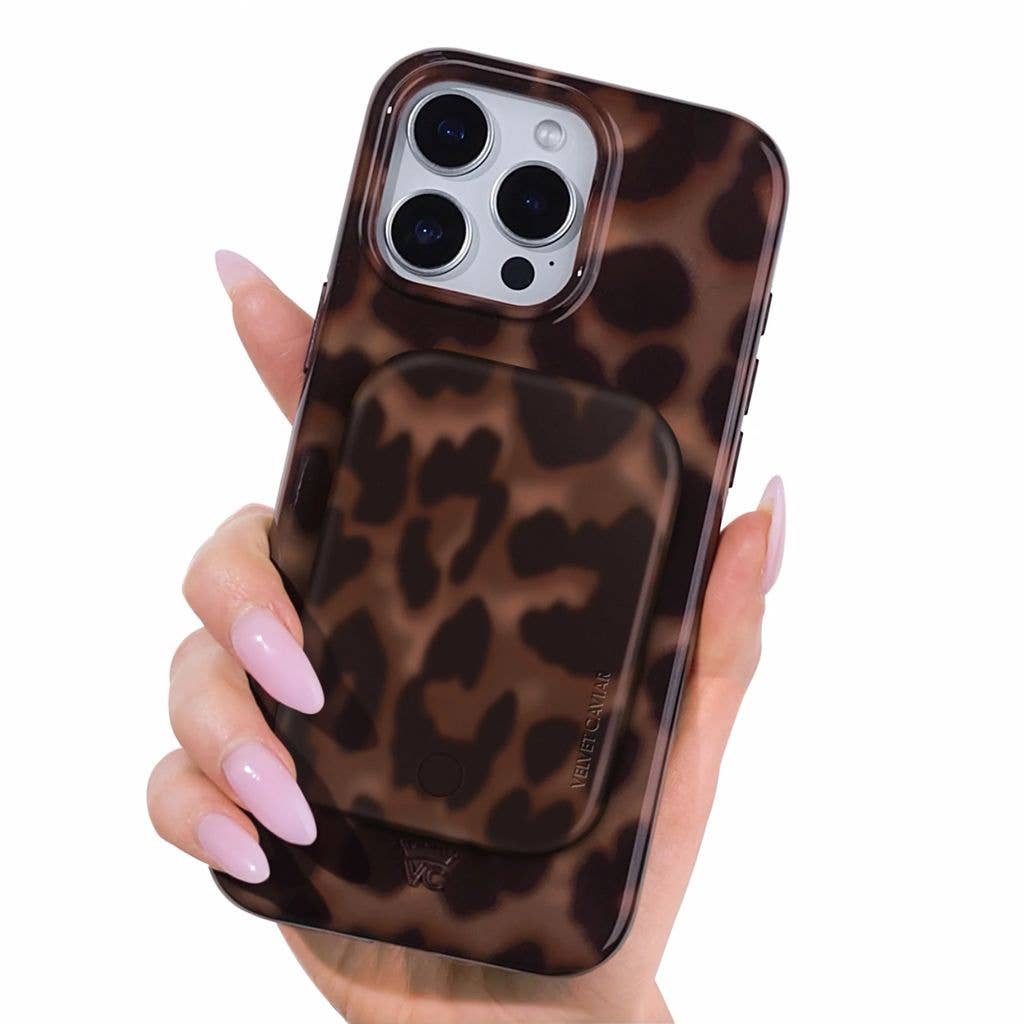 Wireless Phone Charger - It Girl Leopard