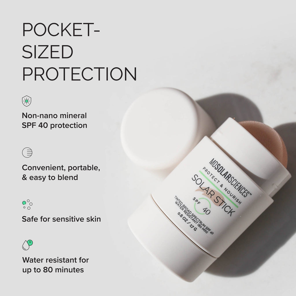 Tinted Solar Stick SPF 40 | Tinted Sunscreen Stick