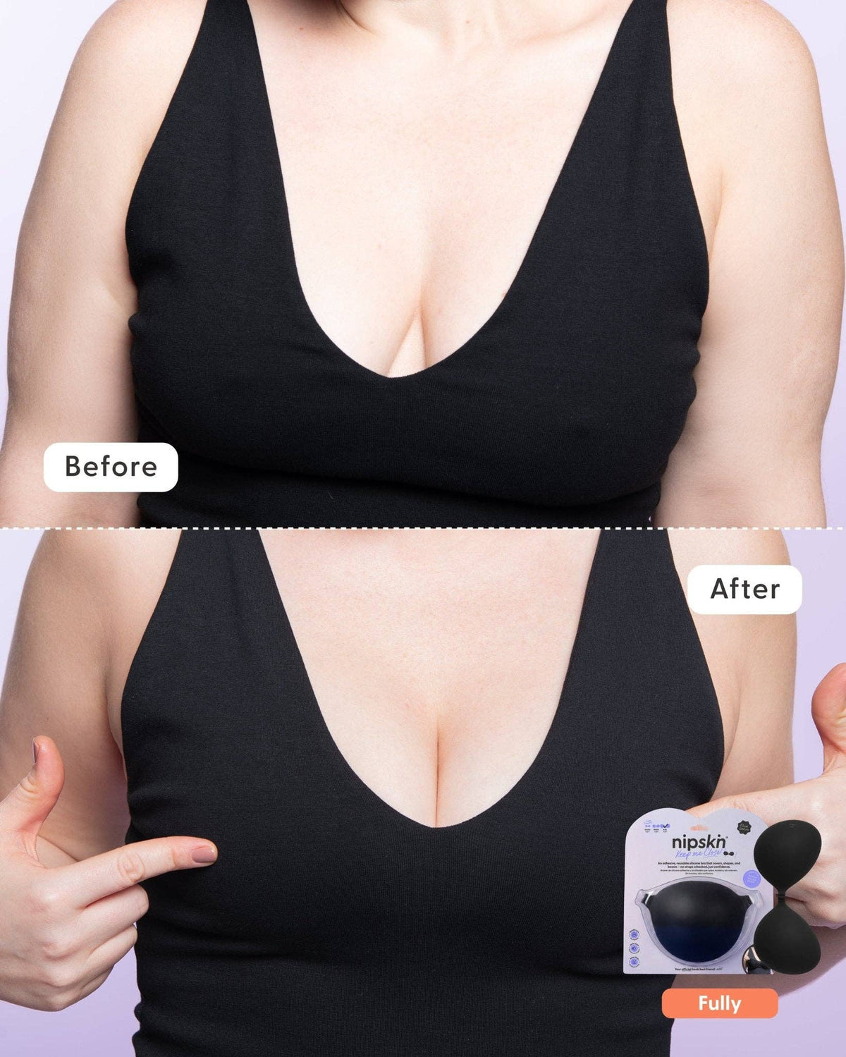 Strapless Adhesive Bra, Keep Me Close - Nipskin®