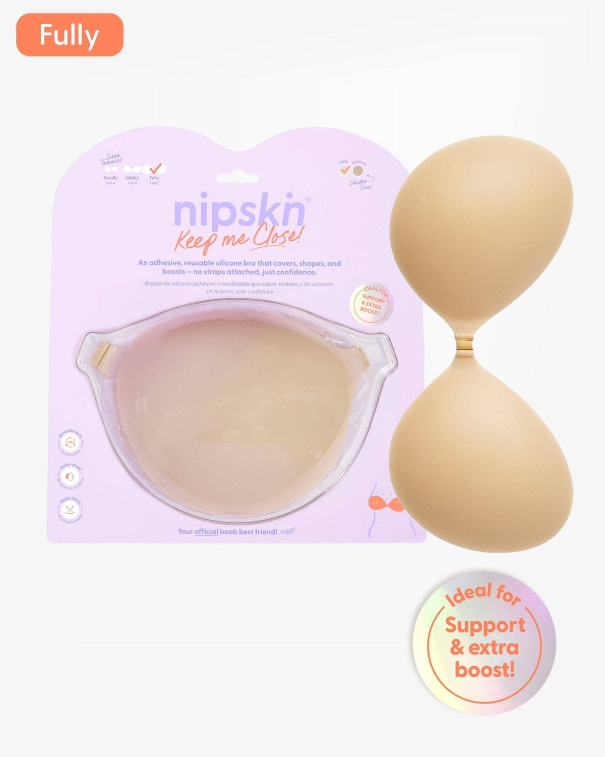 Strapless Adhesive Bra, Keep Me Close - Nipskin®