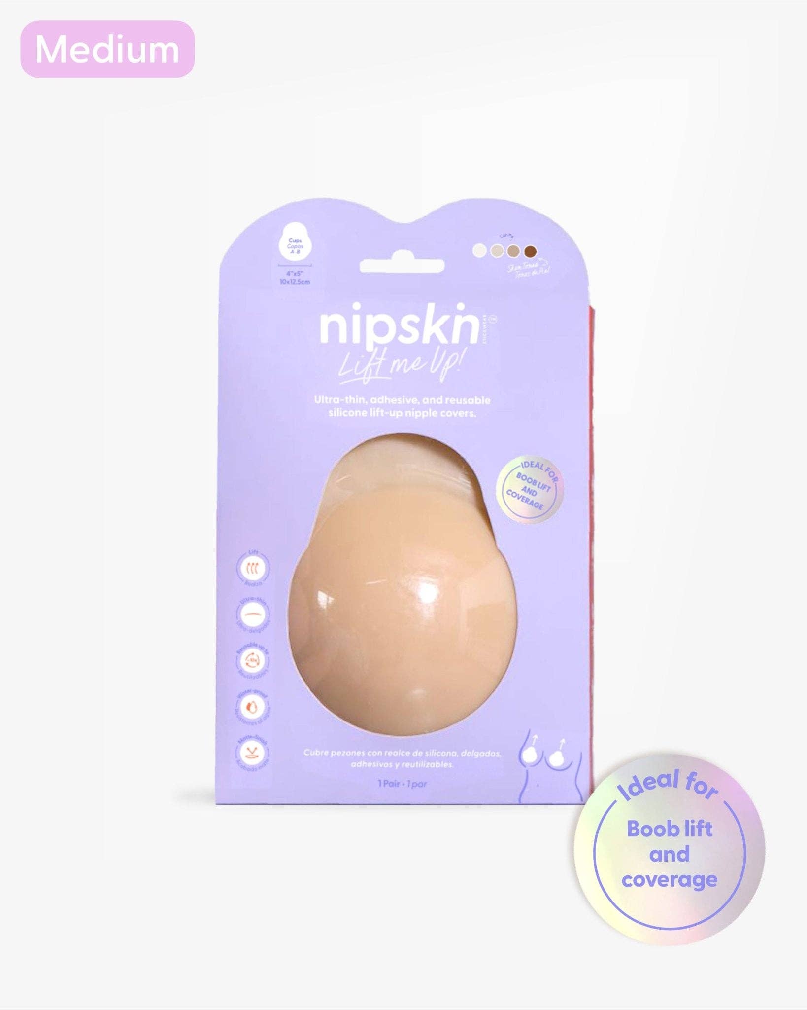 Lift Me Up - Reusable Silicone Nipple Covers for Lift - Nipskin®
