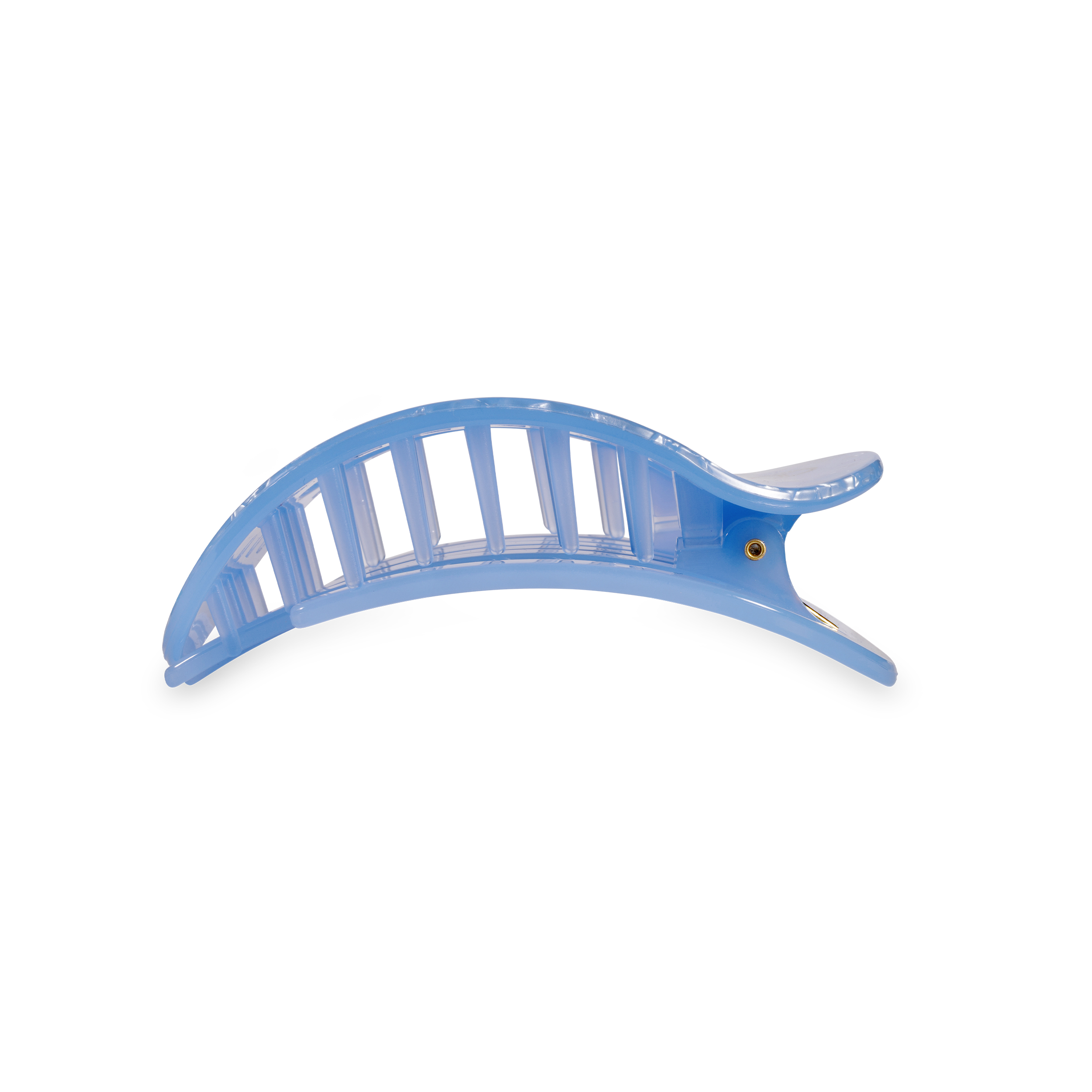 Flat Round Hair Clip | Medium | Blue Lagoon