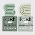 Rosemary & Biotin Volumizing Shampoo & Conditioner Bar Combo