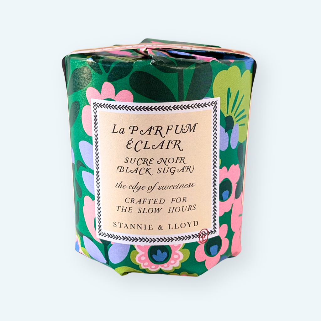Gift Wrap Candle - Maude (Green Floral)